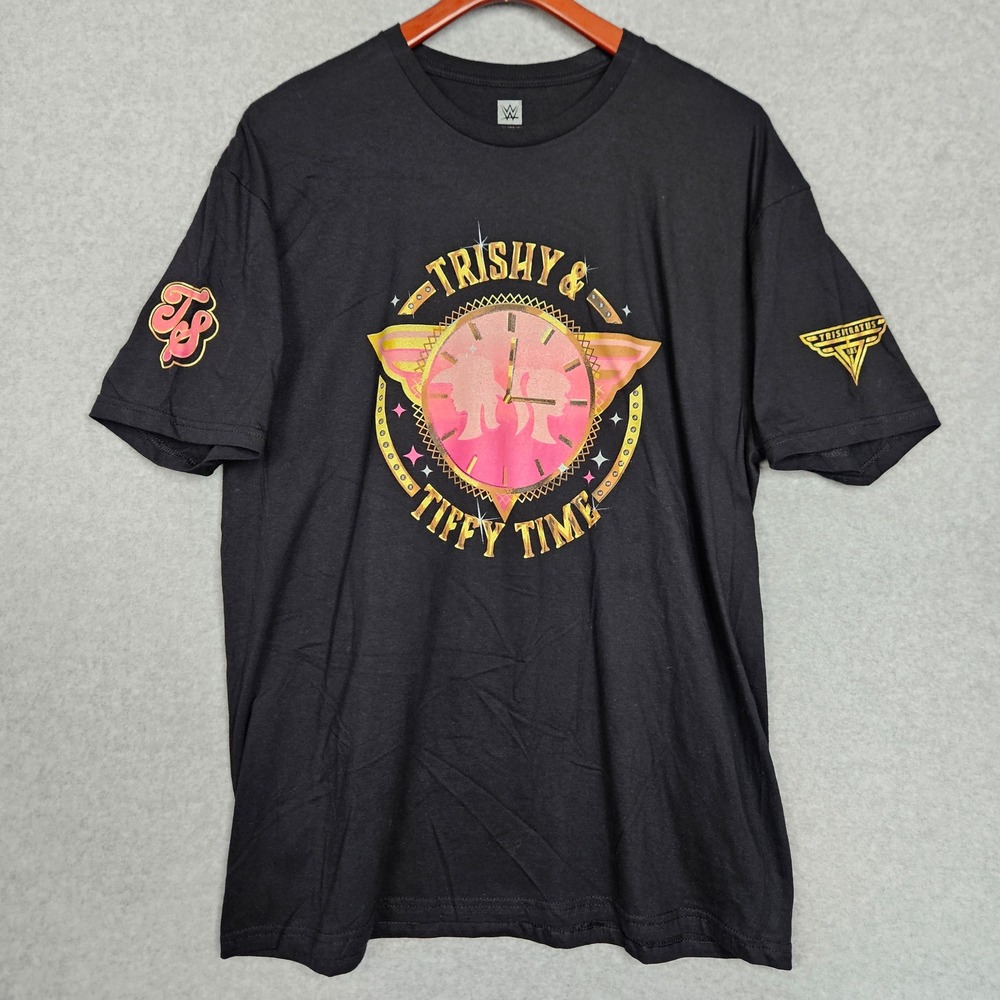 WWE Trish Stratus & Tiffany Stratton Trish and Tiffy Time T-Shirt Mens Sz XL New